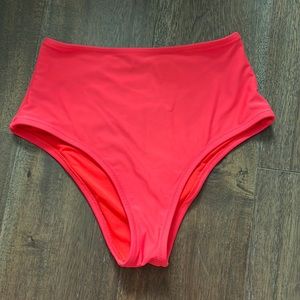 Aerie High Waisted Cheeky Bikini Bottoms XS